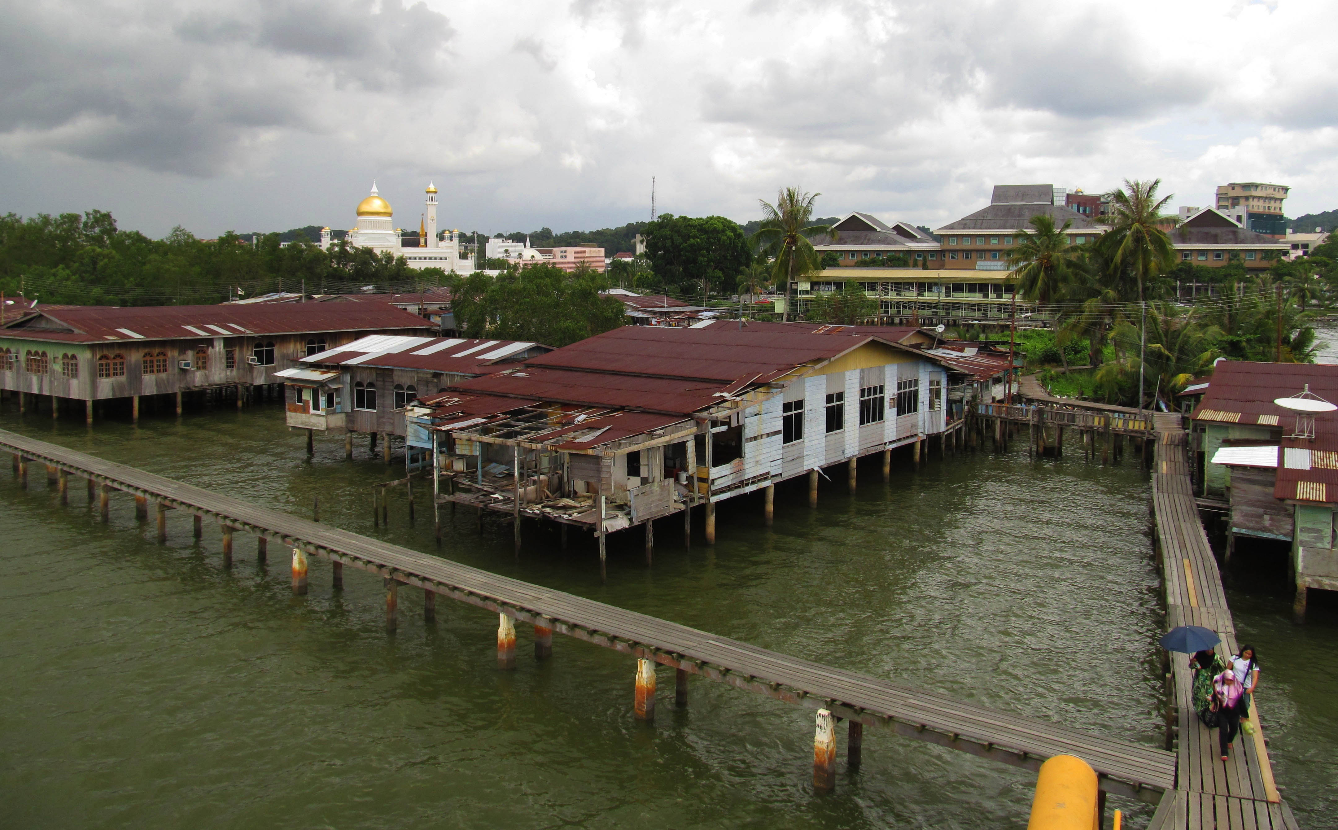 Kampong Ayer, làng nổi độc đáo xứ Brunei