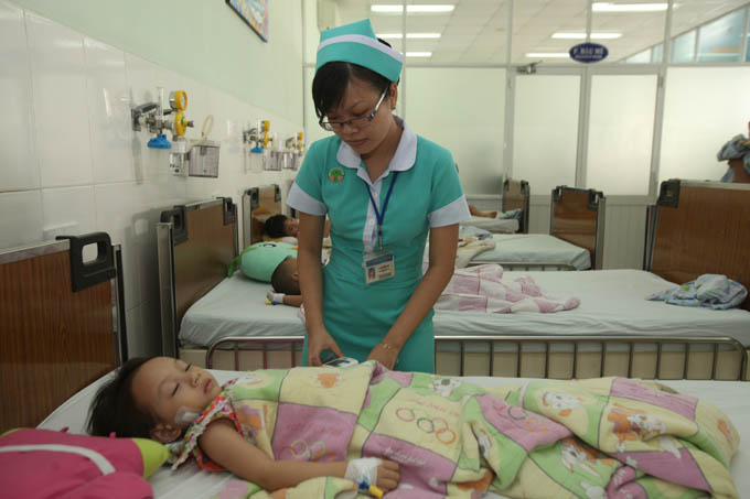 Dịch vụ chất lượng cao ở Bệnh viện Nhi đồng 2. Ảnh: Trần Việt Đức 