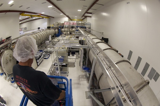 Một góc nhìn LIGO ở Handford và khu vực thiết bị chân không. Ảnh: Caltech/MIT/LIGO