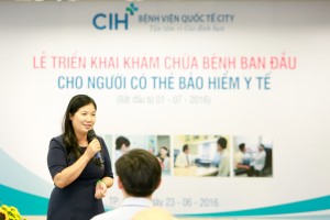 CIH ra đời vào tháng 1/2015, là bệnh viện đa khoa được xây dựng với mô hình dịch vụ y tế chất lượng cao, dự kiến là nơi đào tạo, nghiên cứu và phát triển nguồn nhân lực y tế trong khu y tế kỹ thuật cao Hoa Lâm – Shangri-la.