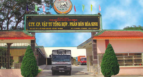 Công ty Vật tư Tổng hợp và Phân bón Hóa Sinh từng giữ thị phần đứng thứ 3 trong số những đơn vị sản xuất phân bón NPK trong nước, với thương hiệu phân bón Con Trâu nổi tiếng tại thị trường Tây Nguyên và các tỉnh phía Nam.
