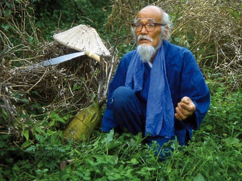 Nhà nông học Masanobu Fukuoka, tác giả cuốn sách Cuộc cách mạng một cọng rơm