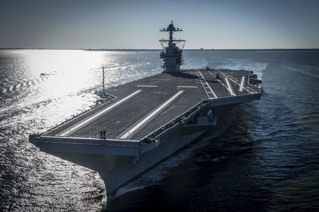 The USS Gerald R. Ford